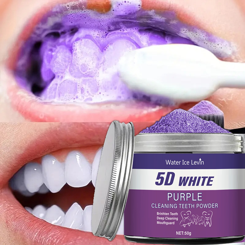 Purple Teeth Whitening Powder, - огляд і ціна Purple Toning Shampoo