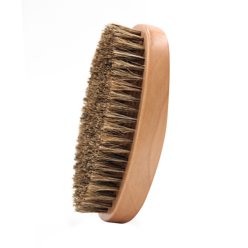 Natural Boar Bristle Beard Bru - огляд і ціна Bamboo Hair Brush