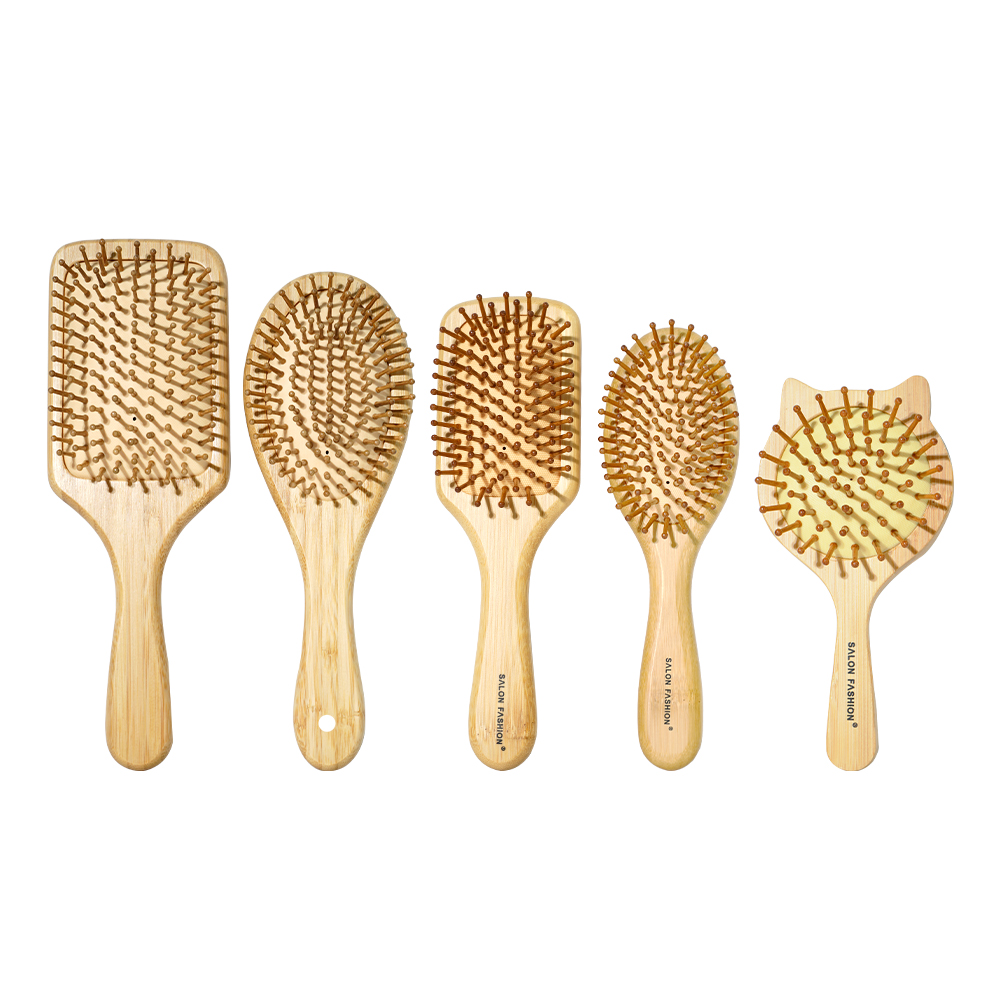 Cute Cat Wooden Comb Bamboo Ma - огляд і ціна Bamboo Hair Brush