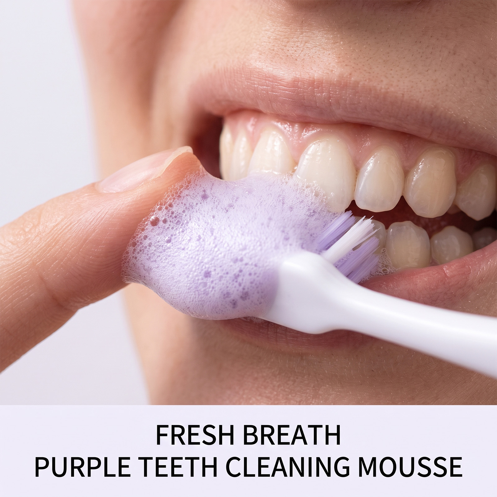 Purple Toothpaste Mousse Foam  - огляд і ціна Purple Toning Shampoo
