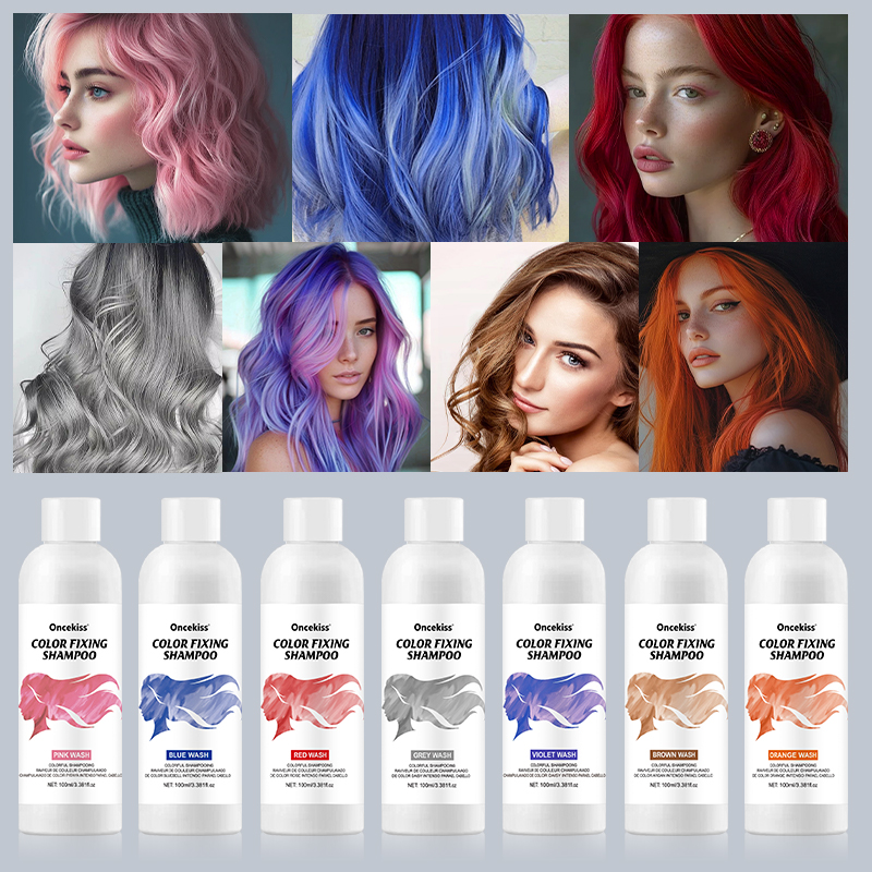 100ml Temporary Hair Color Sha - огляд і ціна Purple Toning Shampoo