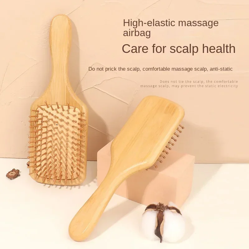 Premium Wooden Bamboo Scalp Ma - огляд і ціна Bamboo Hair Brush
