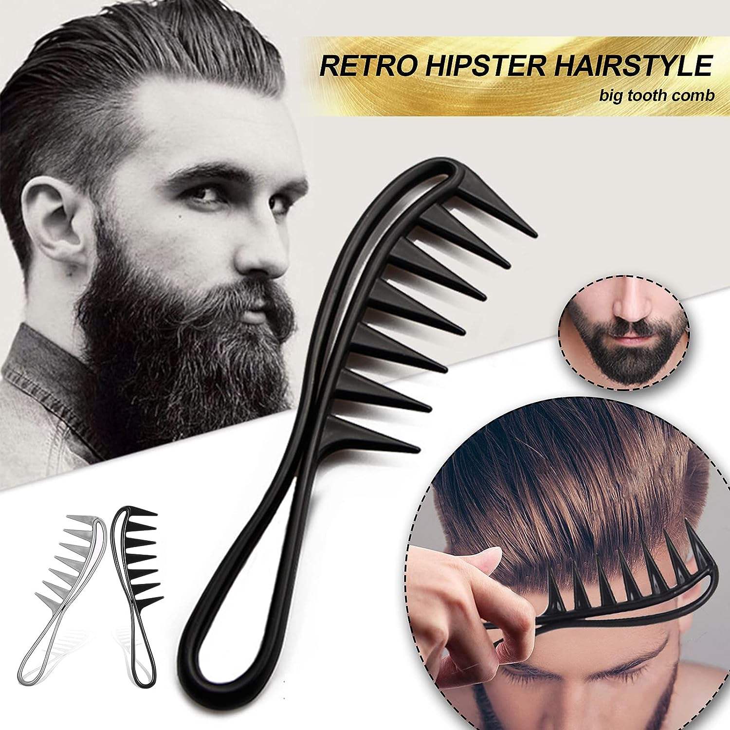 Hairdresser Portable Multi Col - огляд і ціна Detangling Wide Comb
