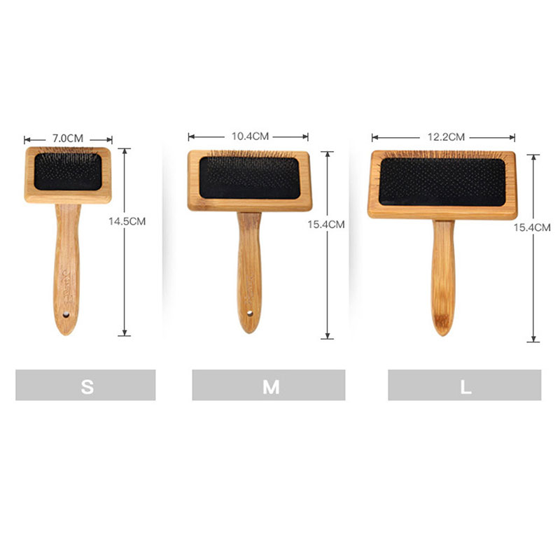 Pet Dog Brush Bamboo Comb Shed - огляд і ціна Bamboo Hair Brush