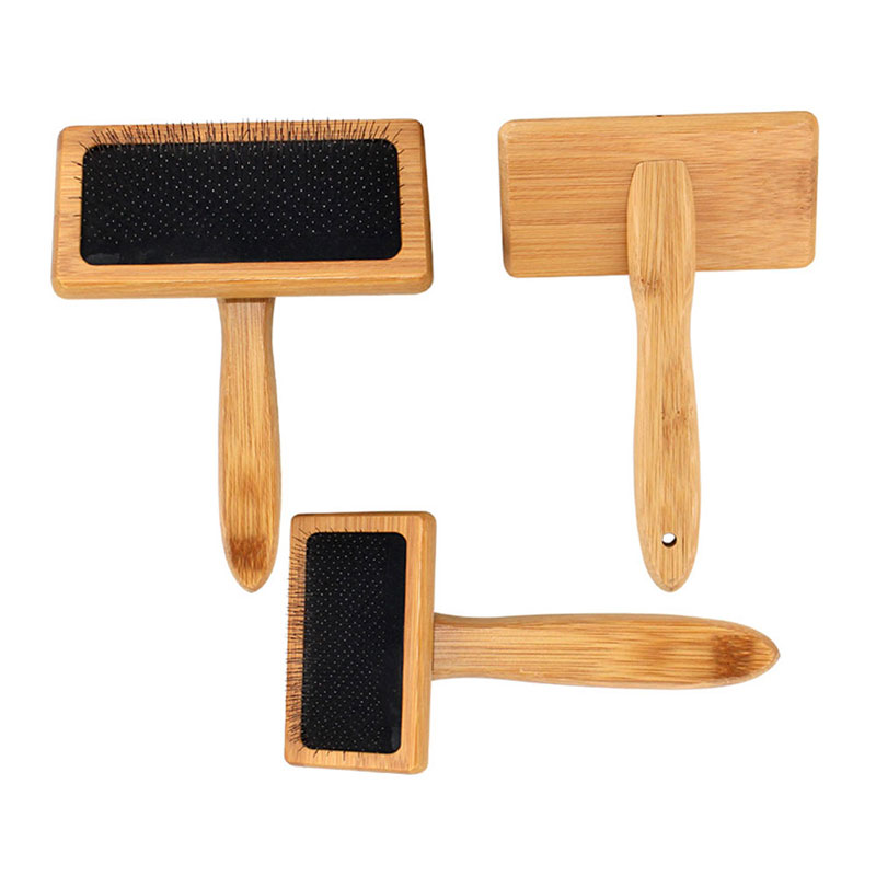 Pet Dog Brush Bamboo Comb Shed - огляд і ціна Bamboo Hair Brush